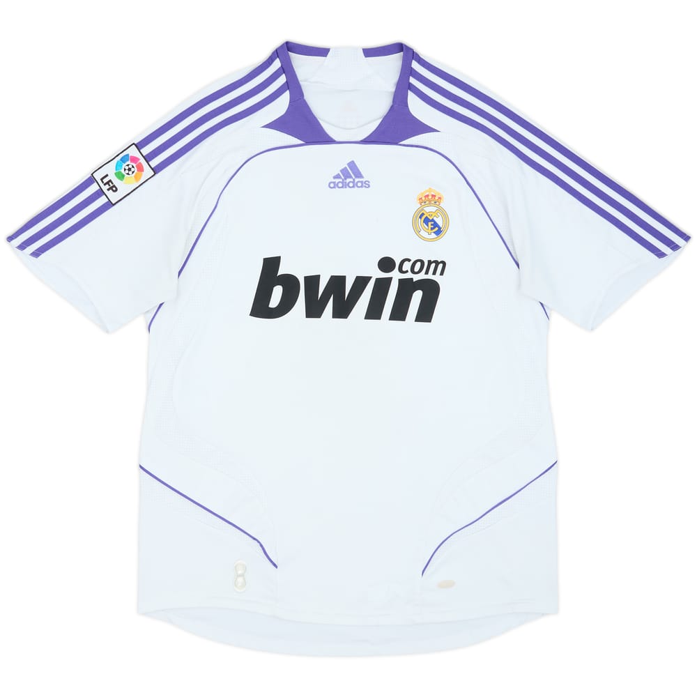 2007-08 Real Madrid Home Shirt - 7/10 - (M)