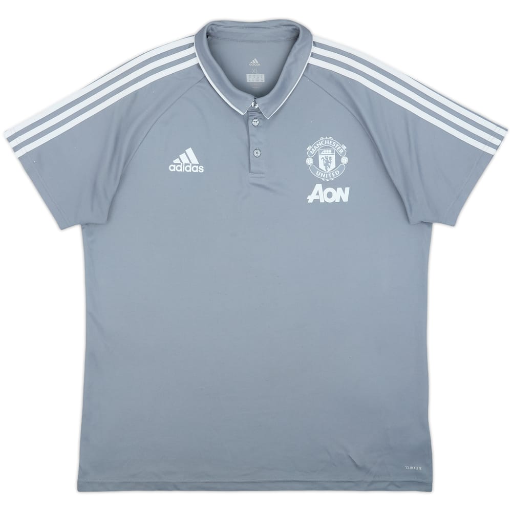 2017-18 Manchester United adidas Polo Shirt - 6/10 - (XL)
