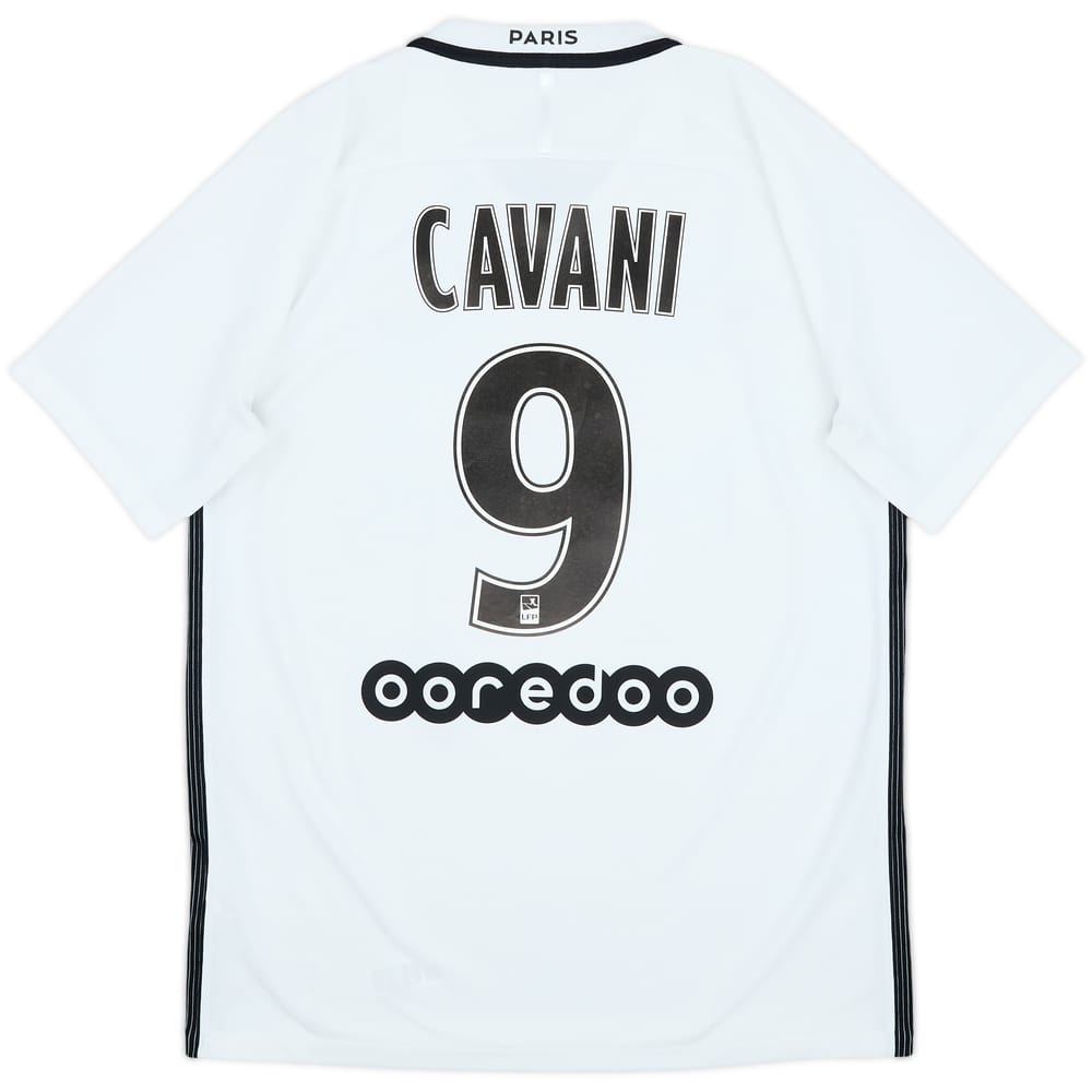 2016-17 Paris Saint-Germain Third Shirt Cavani #9 - 6/10 - (M)