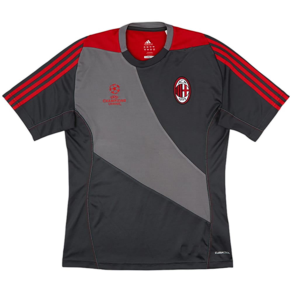 2012-13 AC Milan adidas CL Training Shirt - 8/10 - (S)