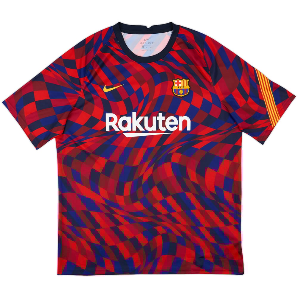 2020-21 Barcelona Nike Training Shirt - 9/10 - (XL)