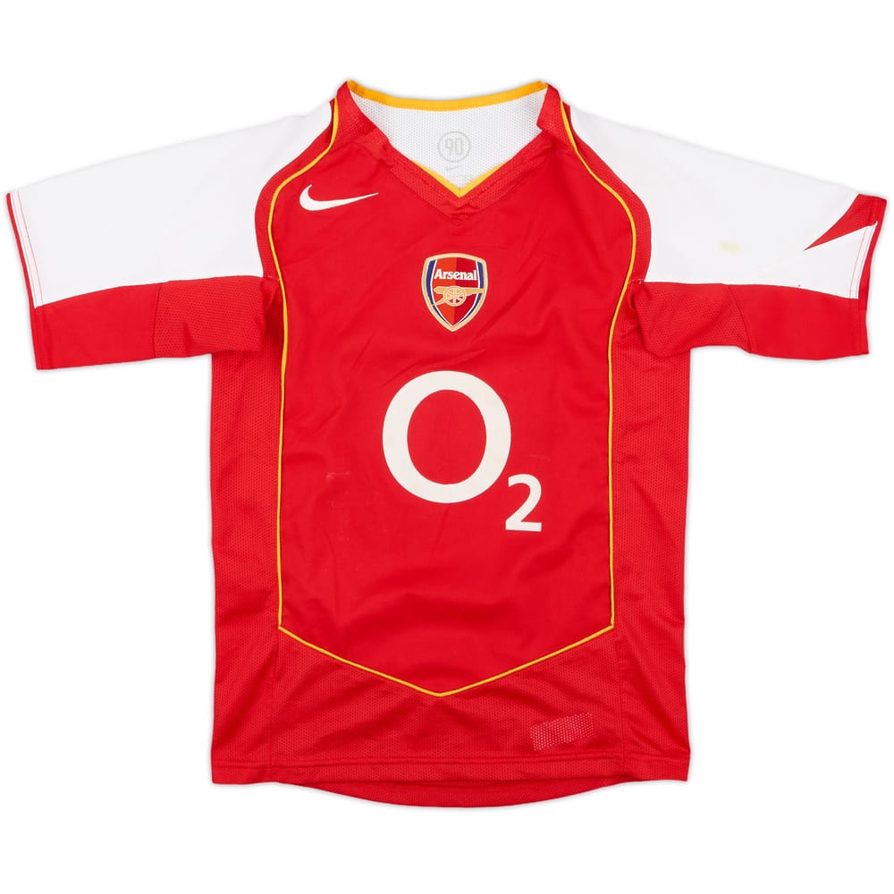 2004-05 Arsenal Home Shirt - 8/10 - (M.Boys)