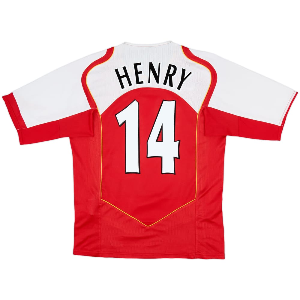 2004-05 Arsenal Home Shirt Henry #14 - 8/10 - (M)
