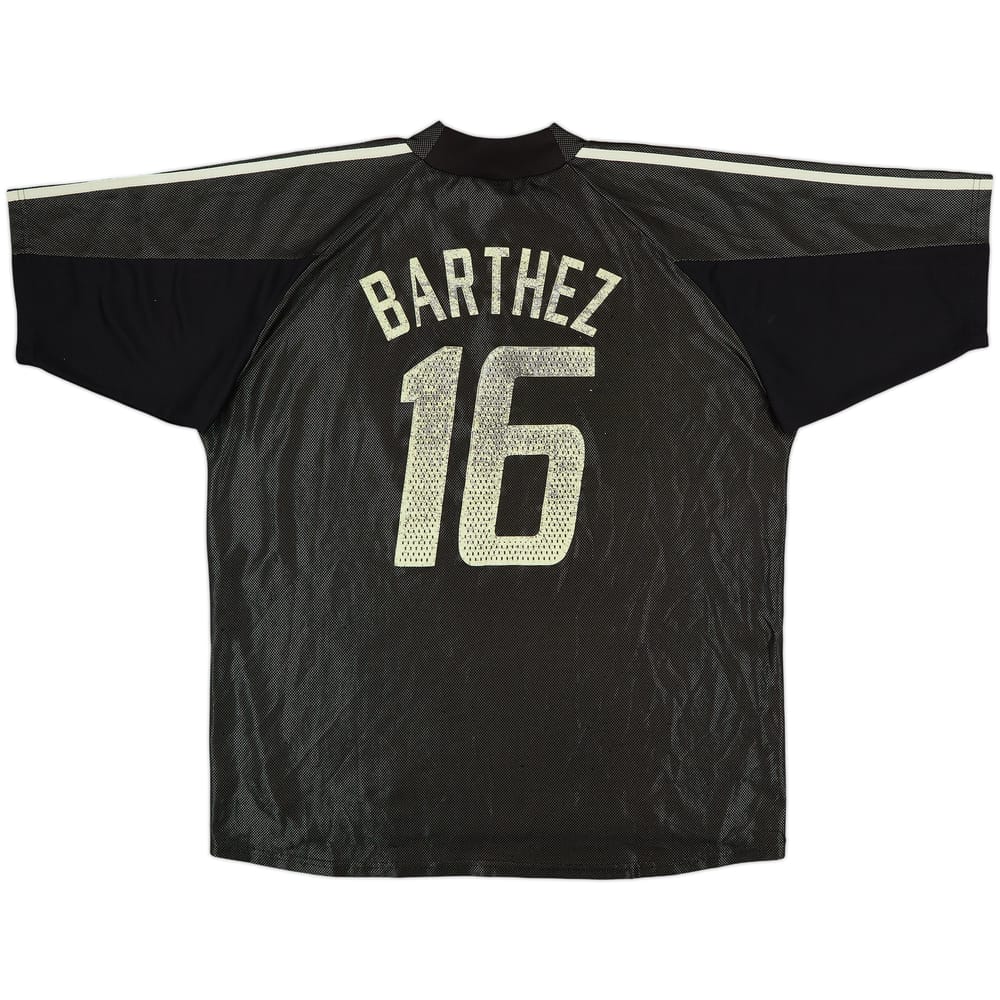 2002-04 France GK S/S Shirt Barthez #16 - 4/10 - (XL)