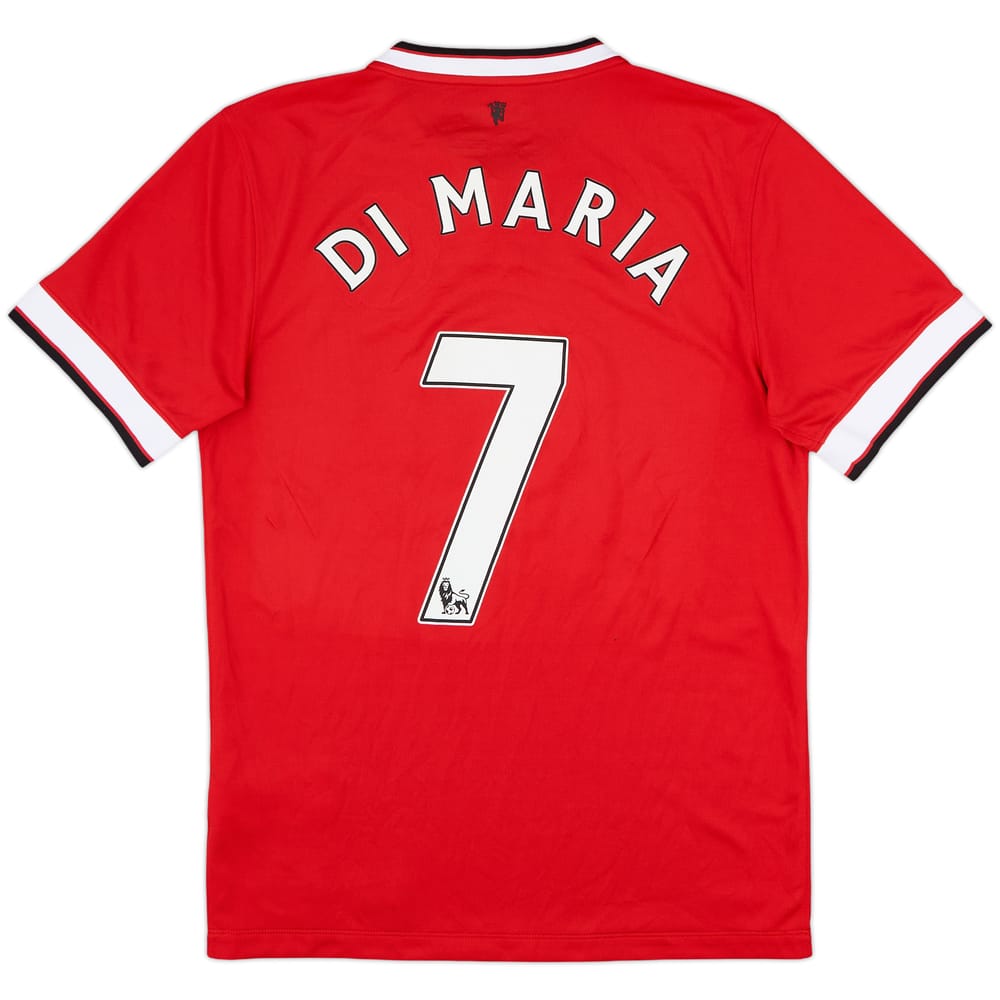 2014-15 Manchester United Home Shirt Di Maria #7 - 7/10 - (S)