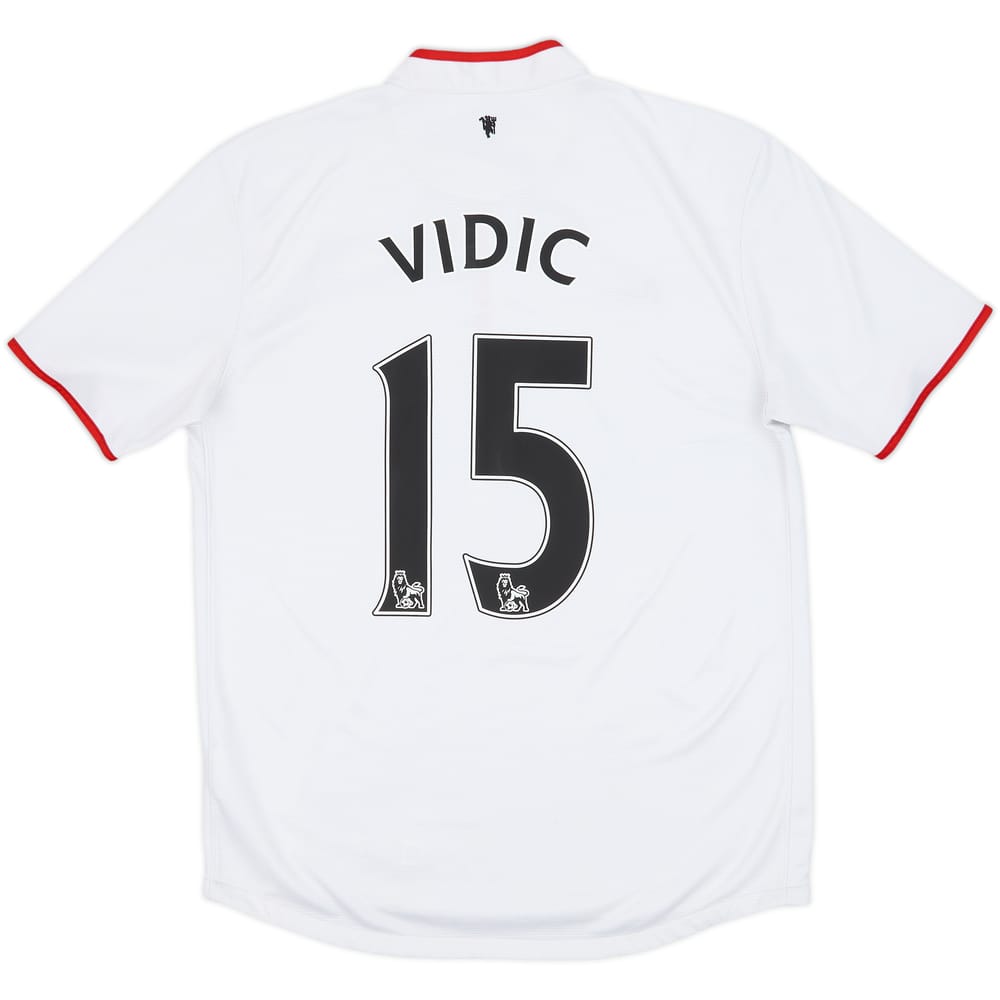 2012-14 Manchester United Away Shirt Vidic #15 - 7/10 - (M)