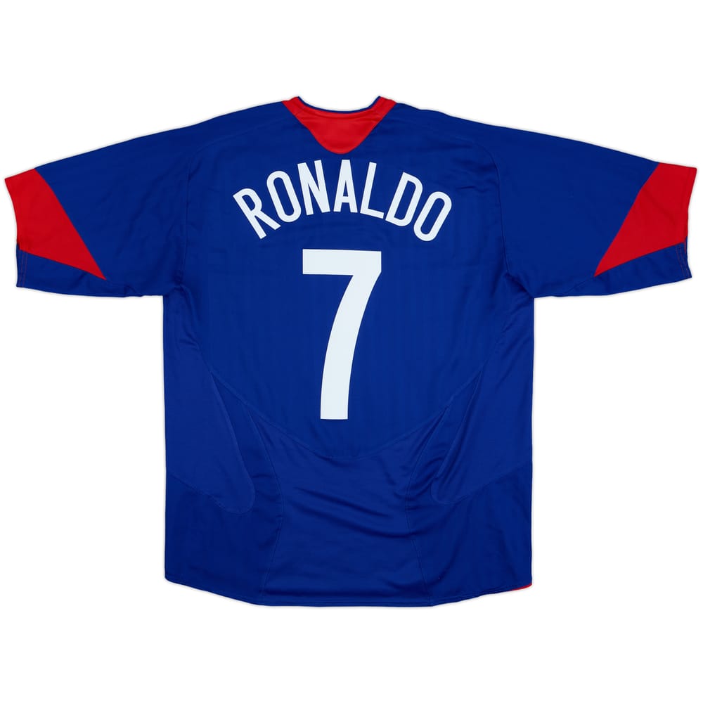 2005-06 Manchester United Away Shirt Ronaldo #7 - 6/10 - (L)