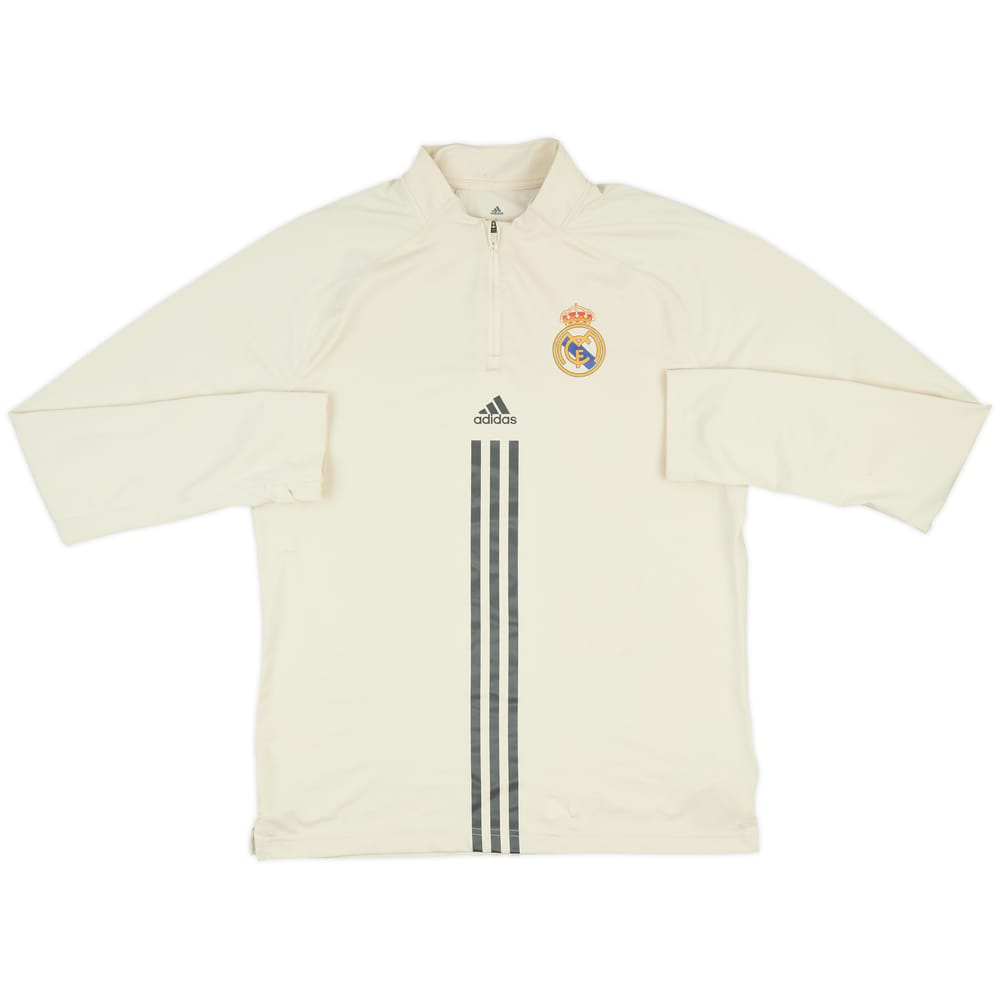 2022-23 Real Madrid adidas 1/4 Zip Drill Top - 5/10 - (L)