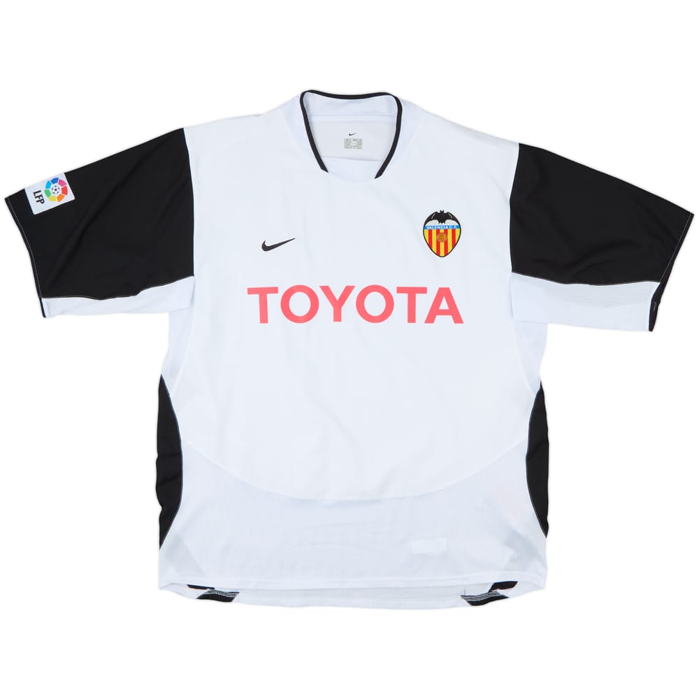 2003-04 Valencia Home Shirt - 10/10 - (XL)