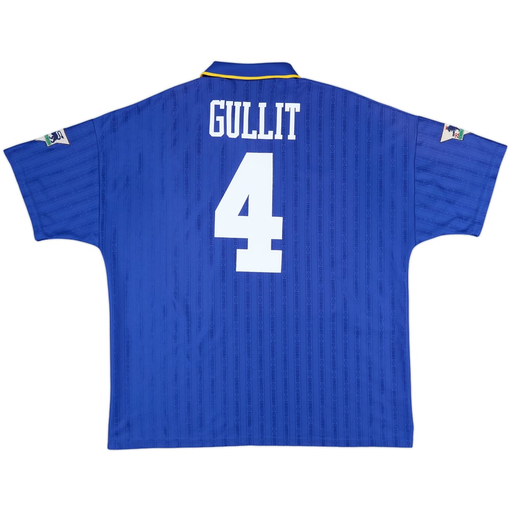 1995-97 Chelsea Home Shirt Gullit #4 - 6/10 - (XXL)
