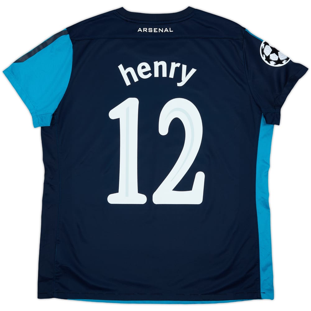 2011-12 Arsenal Away Shirt Henry #12 - 7/10 - (Women's XL)