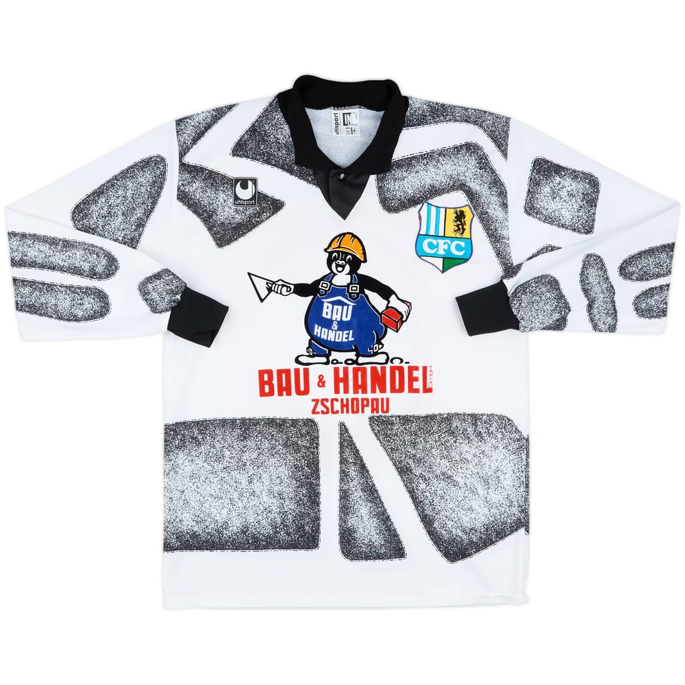 1993-95 Uhlsport (Chemnitzer) Template L/S Shirt #6 - 8/10 - (L)