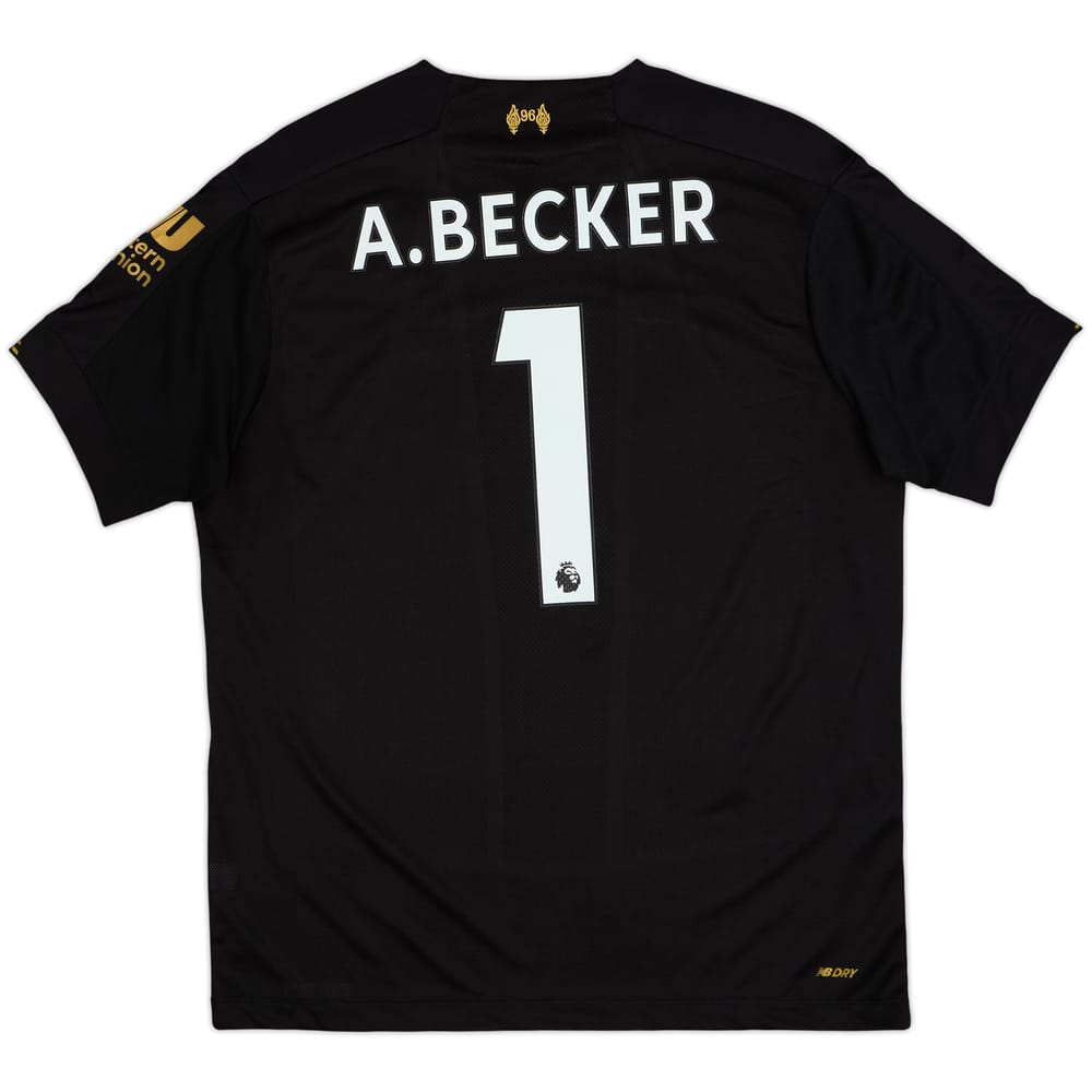 2019-20 Liverpool GK Shirt A.Becker #1 - 7/10 - (L)