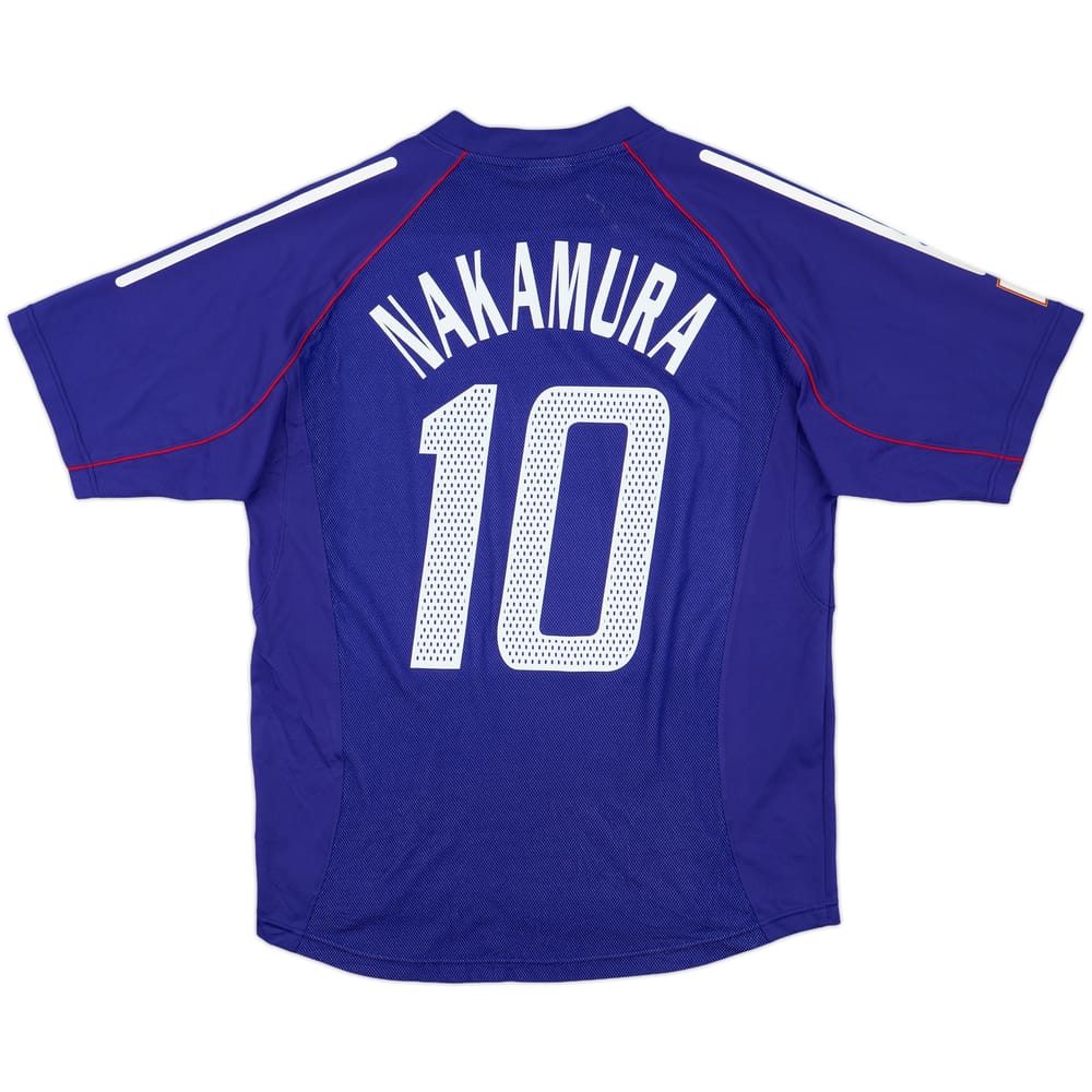 2002-04 Japan Home Shirt Nakamura #10 - 8/10 - (L)