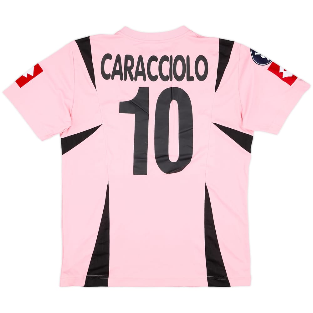 2006-07 Palermo Match Issue UEFA Cup Home Shirt Caracciolo #10