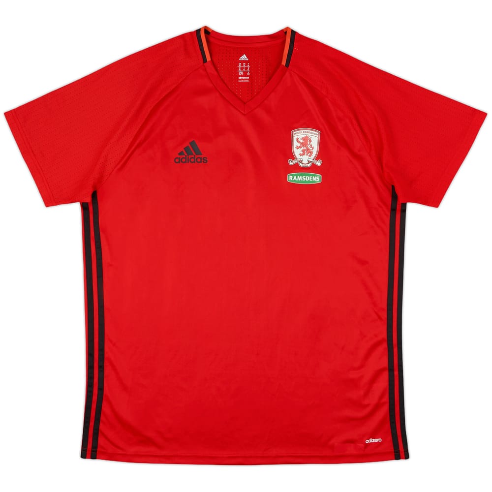 2016-17 Middlesbrough adizero Training Shirt - 9/10 - (XL)