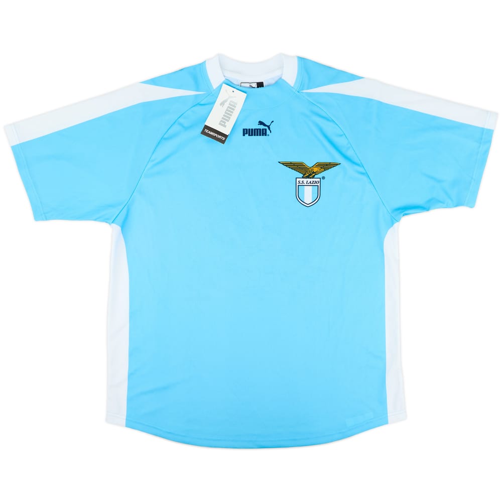 2003-04 Lazio 'Signed' Basic Home Shirt (M)