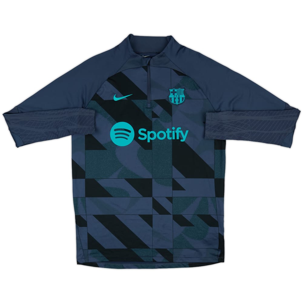 2023-24 Barcelona Nike 1/4 Zip Drill Top - 8/10 - (M)