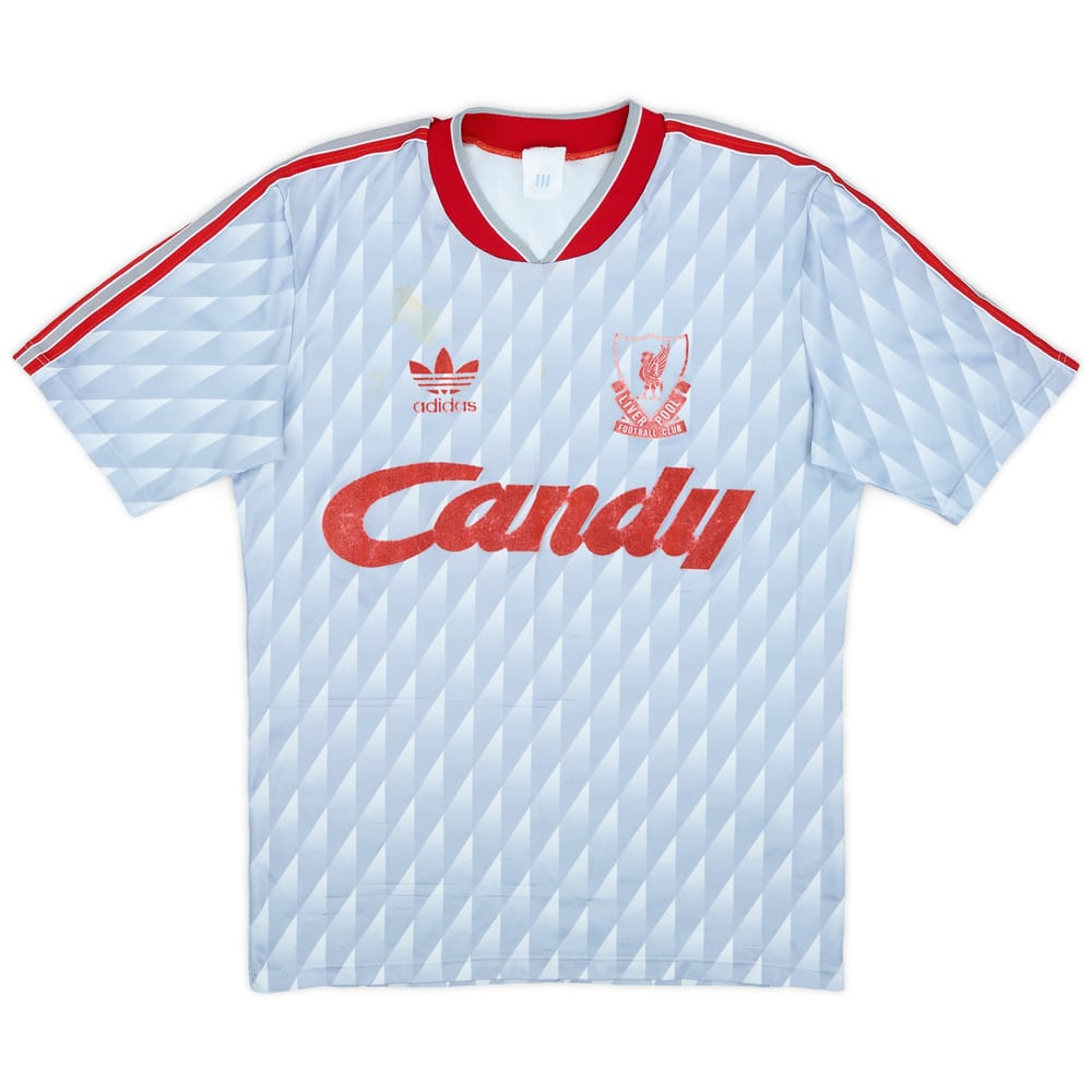 1989-91 Liverpool Away Shirt - 5/10 - (M)