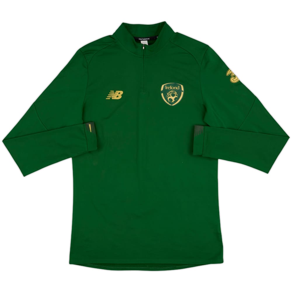 2017-18 Ireland New Balance 1/4 Zip Drill Top - 7/10 - (L)