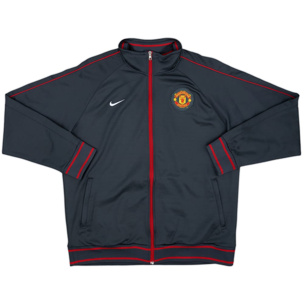 2010-11 Manchester United Nike Track Jacket - 8/10 - (XL)