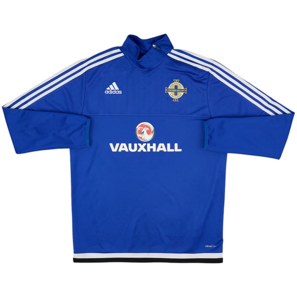 2016-17 Northern Ireland adidas 1/4 Zip Drill Top - 7/10 - (L)