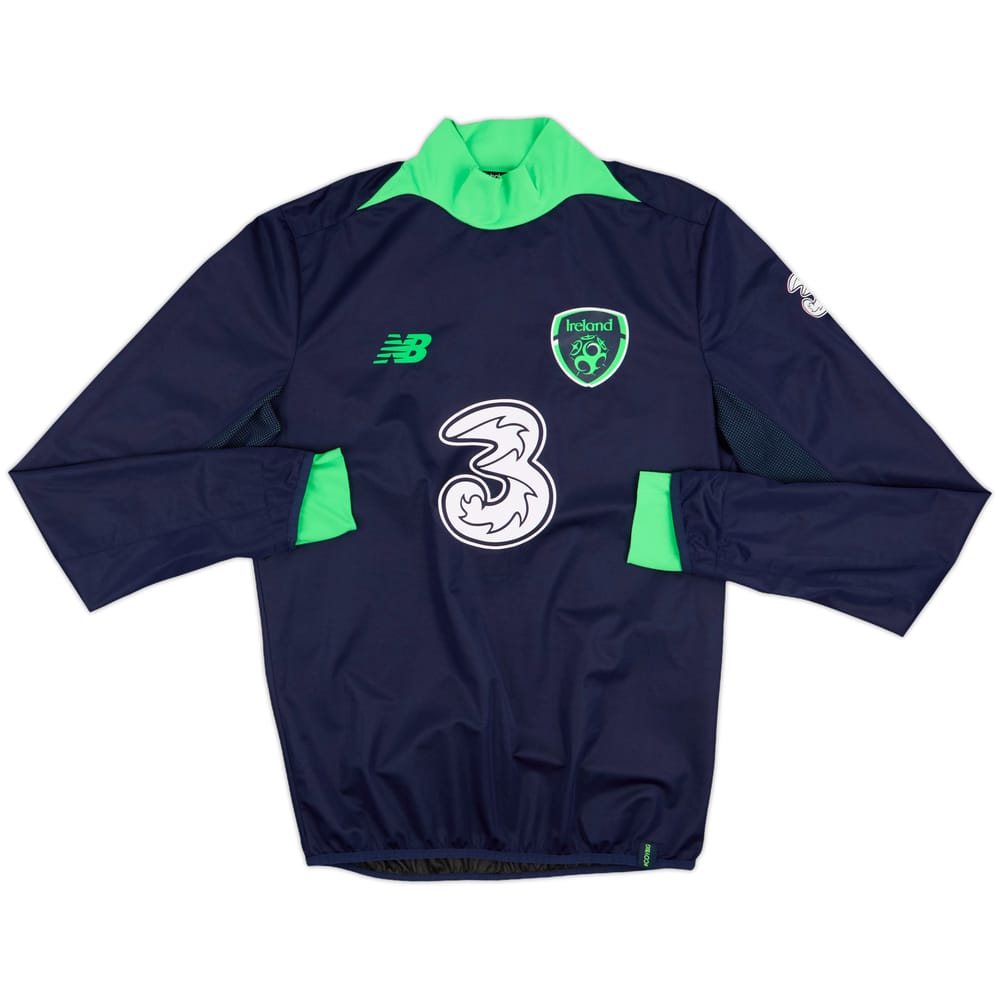 2017-18 Ireland New Balance Drill Top - 8/10 - (S)