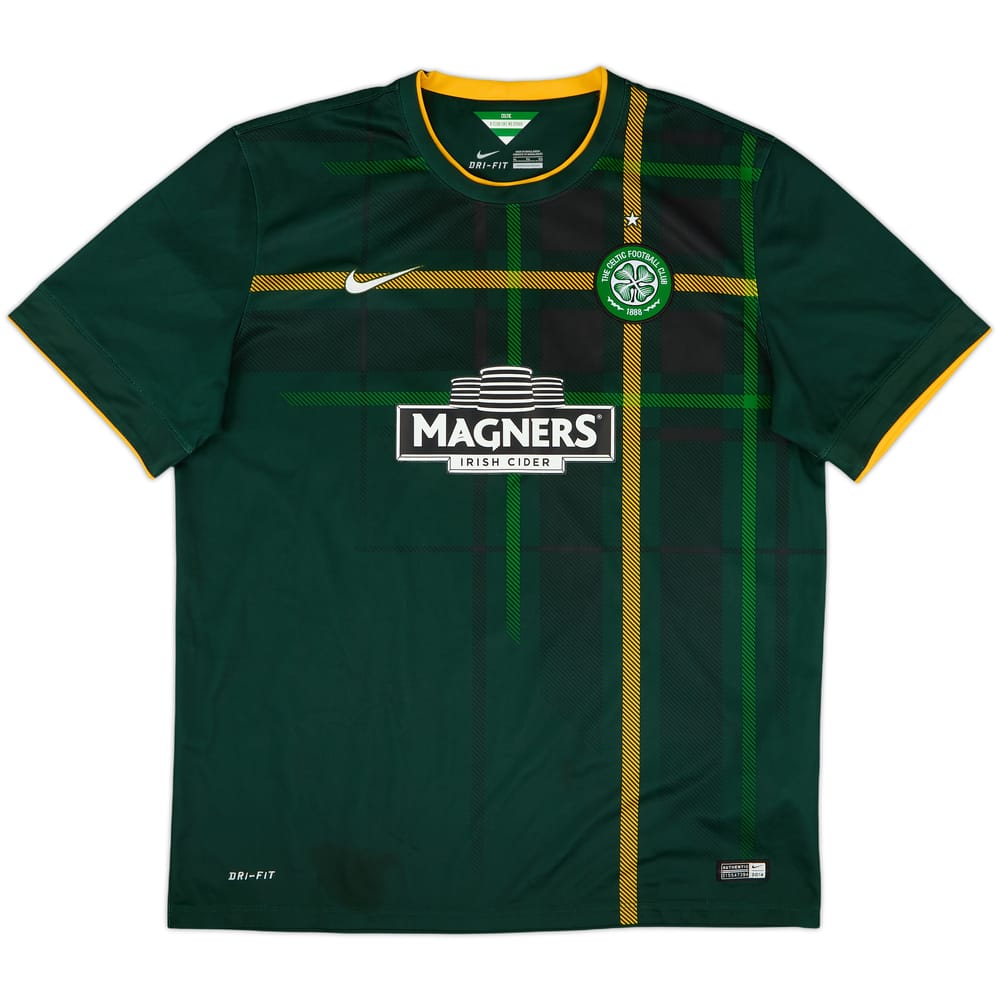 2014-15 Celtic Away Shirt - 9/10 - (XL)