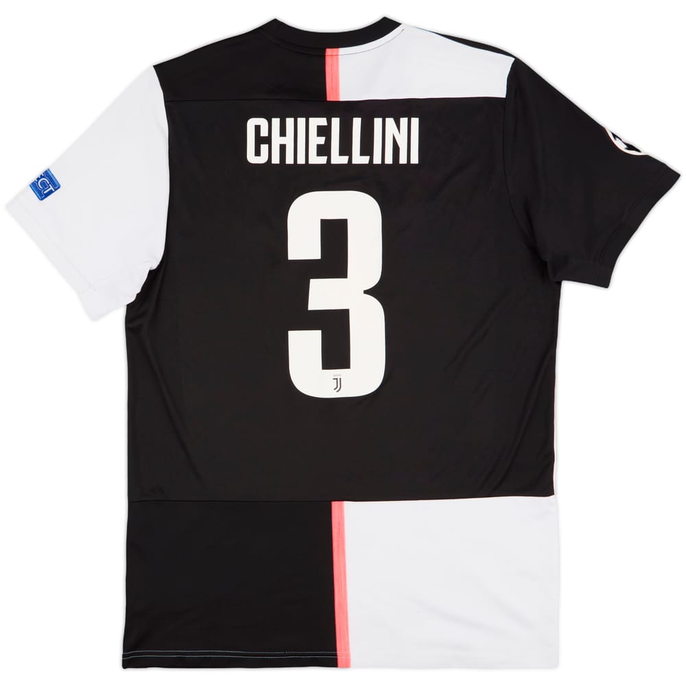 2019-20 Juventus Home Shirt Chiellini #3 - 6/10 - (L)