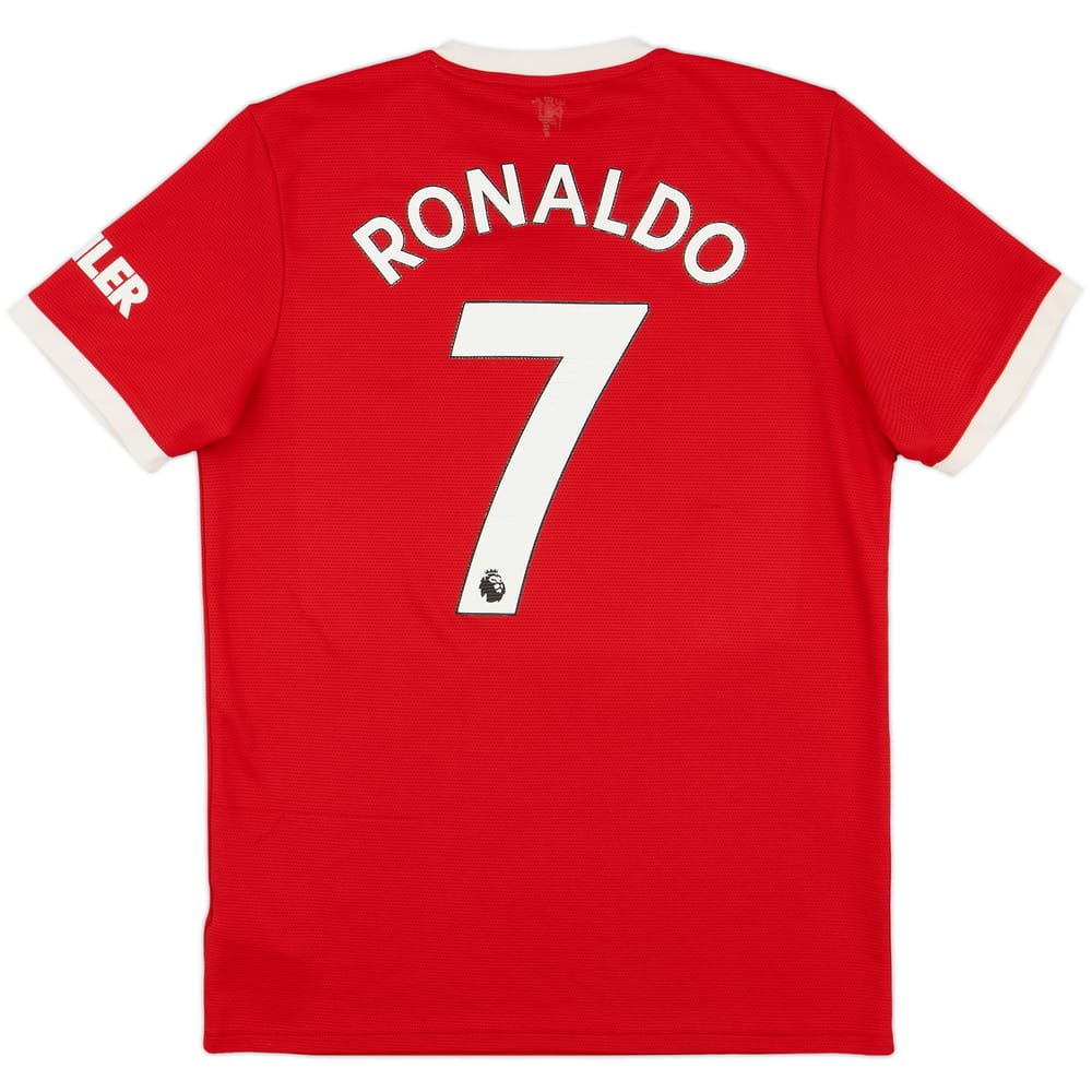 2021-22 Manchester United Home Shirt Ronaldo #7 - 7/10 - (M)