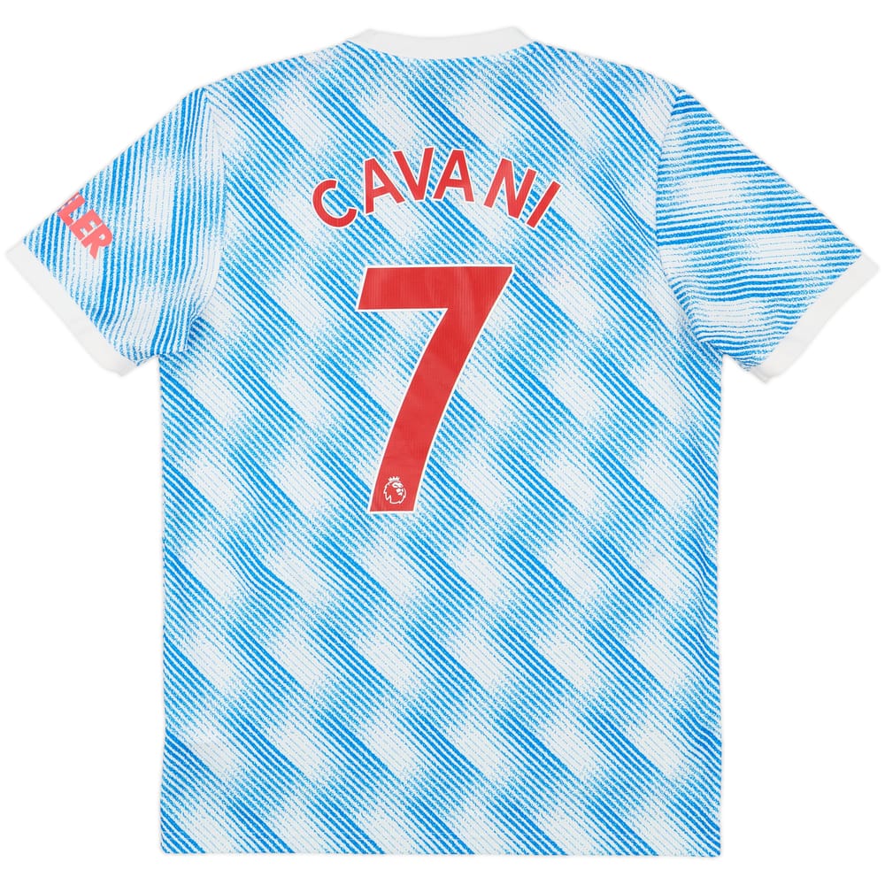 2021-22 Manchester United Away Shirt Cavani #7 - 9/10 - (M)