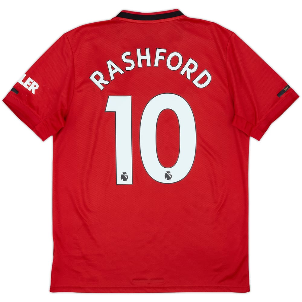 2019-20 Manchester United Home Shirt Rashford #10 - 6/10 - (M)