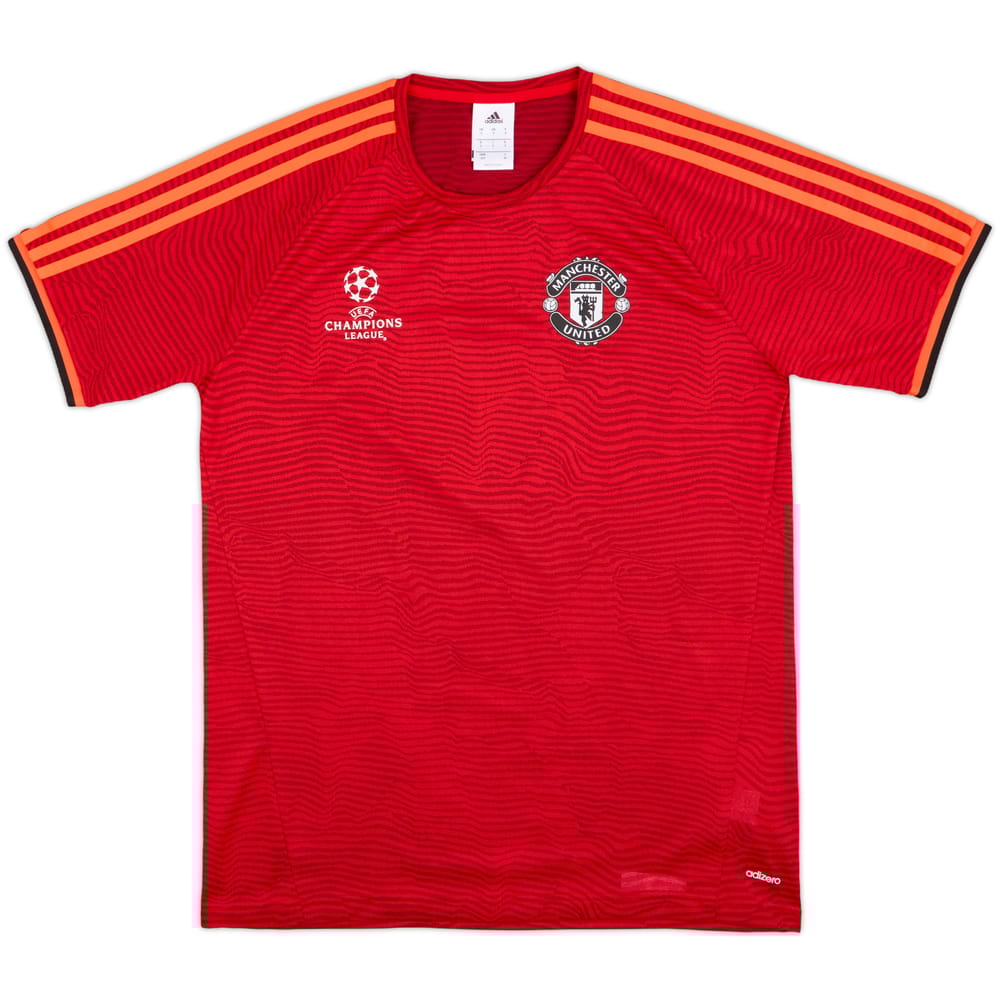 2015-16 Manchester United adidas CL Training Shirt - 9/10 - (S)