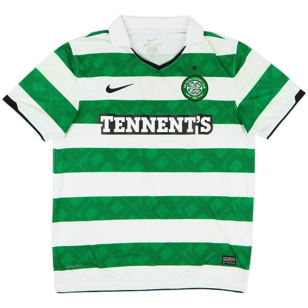 2010-12 Celtic Home Shirt - 8/10 - (M)