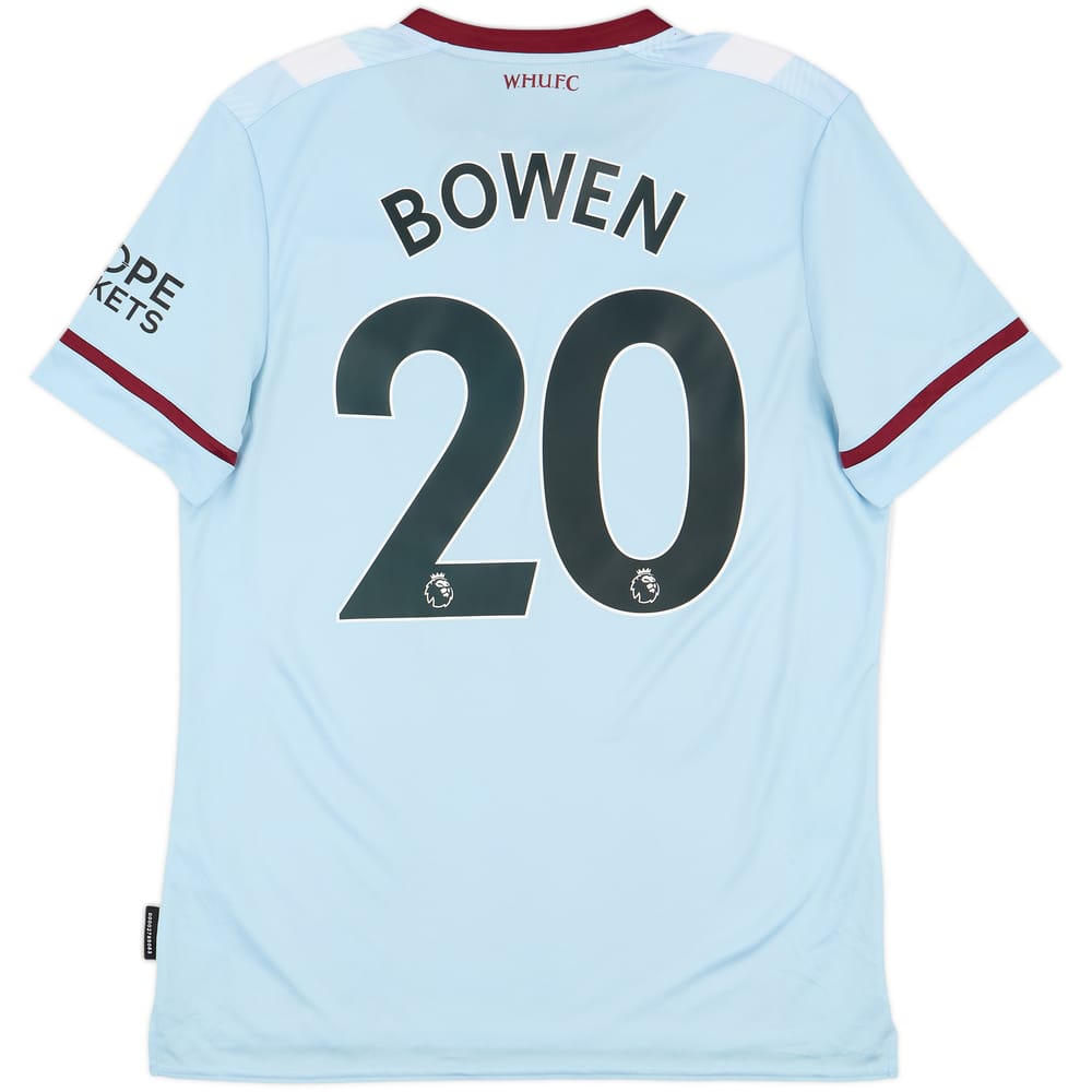 2021-22 West Ham Away Shirt Bowen #20 - 8/10 - (L)