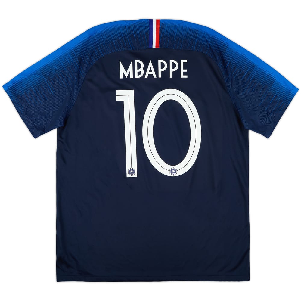 2018 France Home Shirt Mbappe #10 - 9/10 - (XL)
