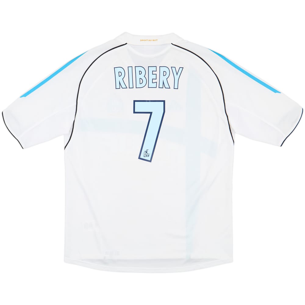 2005-06 Olympique Marseille Home Shirt Ribery #7 - 9/10 - (L)