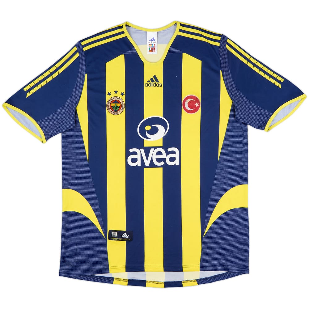2005-06 Fenerbahce Home Shirt - 5/10 - (L)