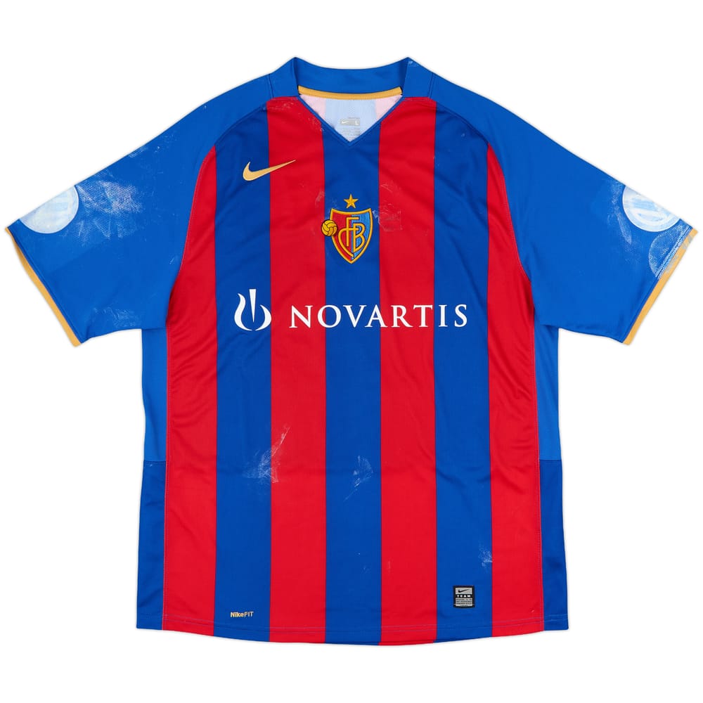 2008-09 FC Basel Home Shirt #5 - 4/10 - (L)
