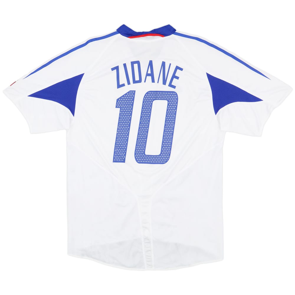 2004-06 France Away Shirt Zidane #10 - 8/10 - (L)
