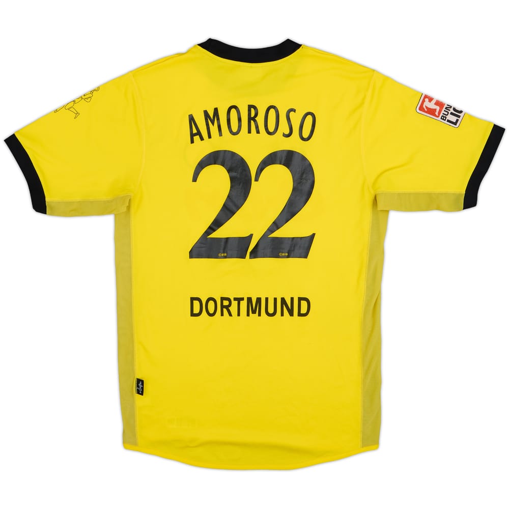 2003-04 Borussia Dortmund Home Shirt Amoroso #22 - 4/10 - (S)
