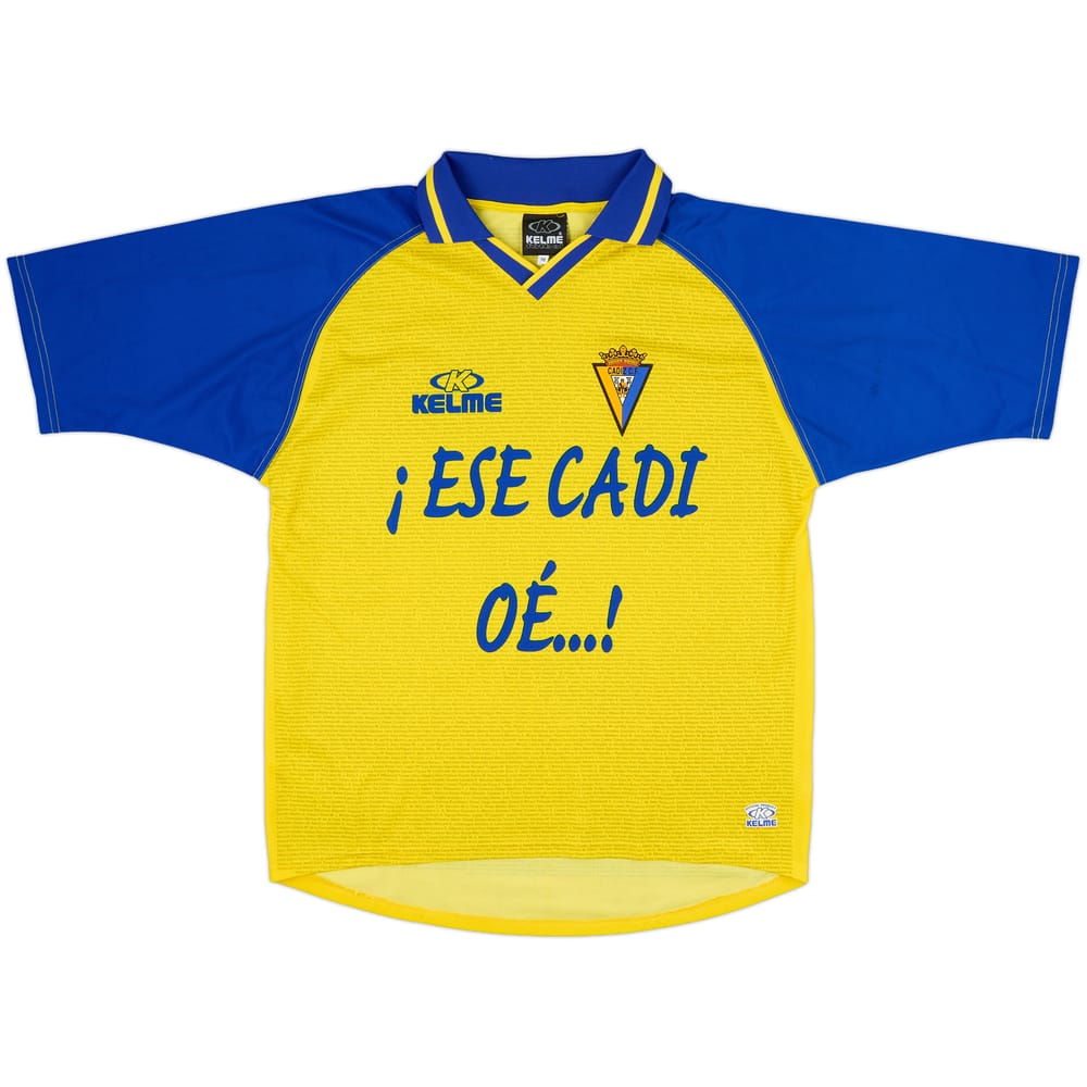 2002-03 Cadiz Limited Edition Shirt - 4/10 - (M)