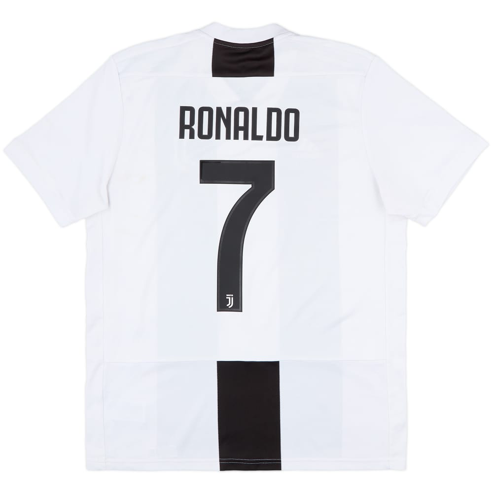 2018-19 Juventus Home Shirt Ronaldo #7 - 7/10 - (L)