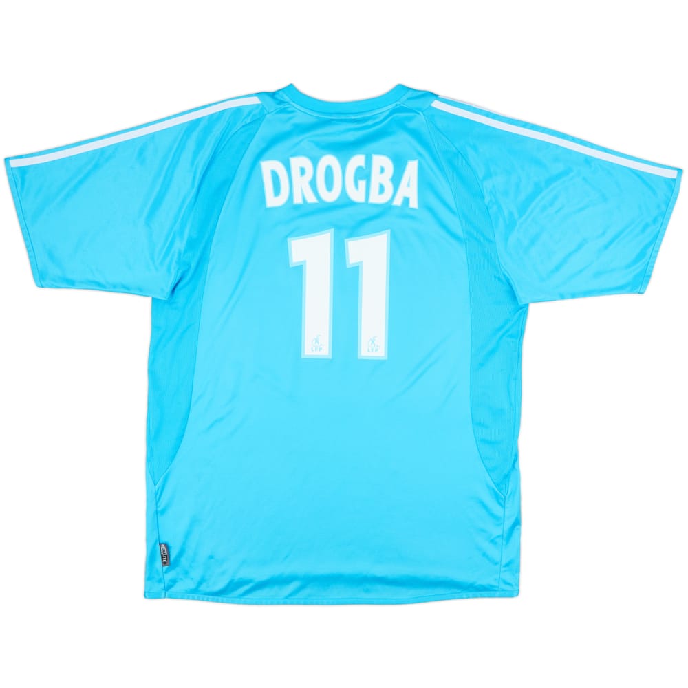 2003-04 Olympique Marseille Away Shirt Drogba #11 - 6/10 - (L)