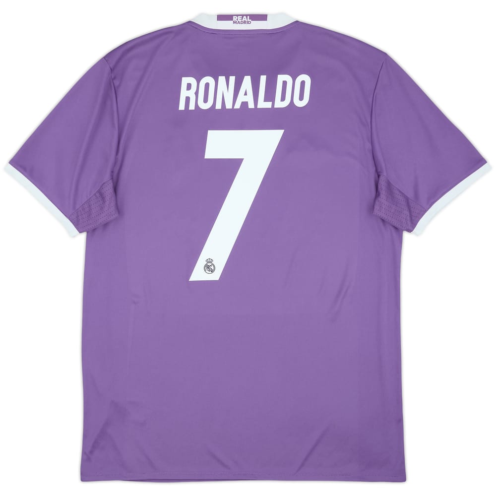 2016-17 Real Madrid Away Shirt Ronaldo #7 - 8/10 - (L)