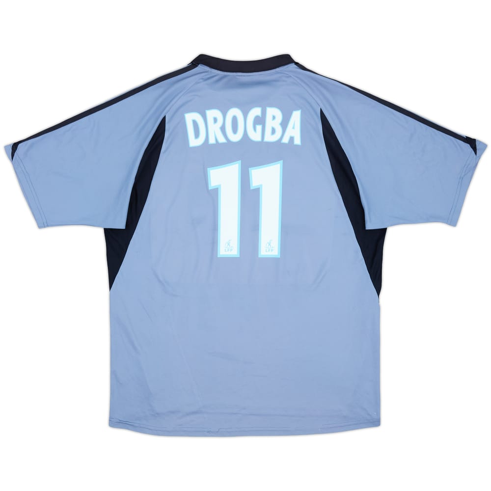 2003-04 Olympique Marseille Third Shirt Drogba #11 - 4/10 - (XL)