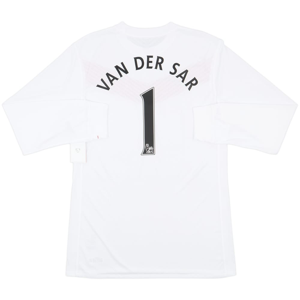 2009-10 Manchester United Player Issue GK Shirt Van Der Sar #1 (XL)