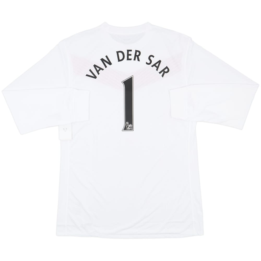 2009-10 Manchester United Player Issue GK Shirt Van Der Sar #1 (XXL)