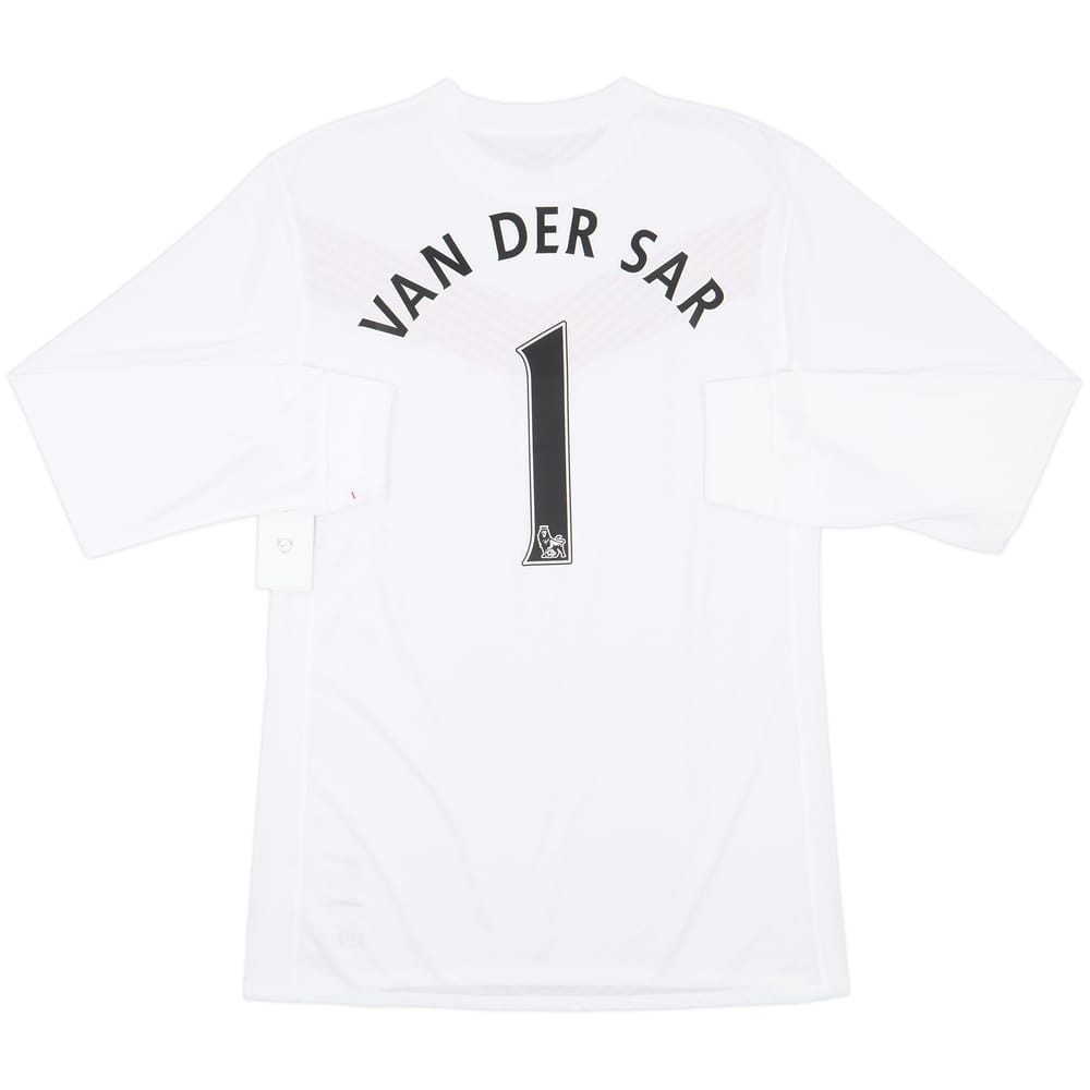 2009-10 Manchester United Player Issue GK Shirt Van Der Sar #1 (XL)