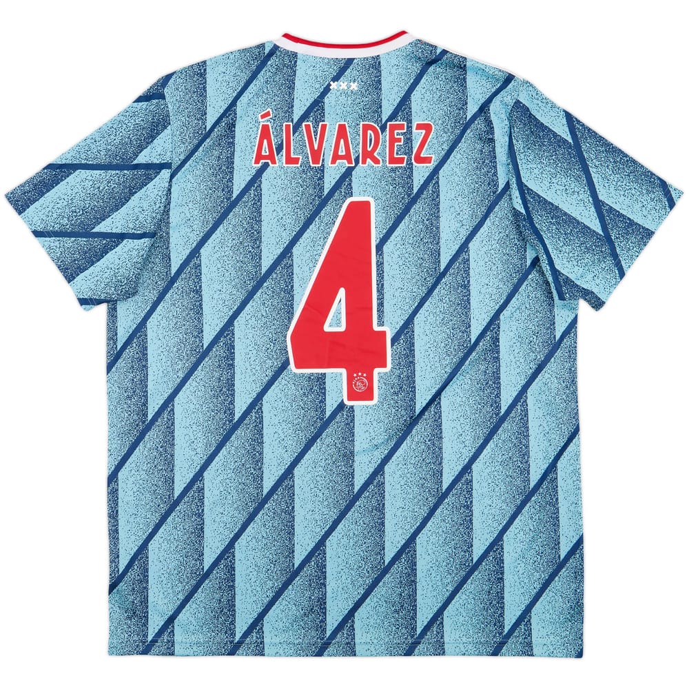 2020-21 Ajax Away Shirt Alvarez #4 - 8/10 - (XL)